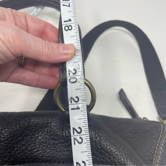 The Sak Leather Hobo Bag – Brown  Crossbody & Arm Straps - Picture 15 of 16